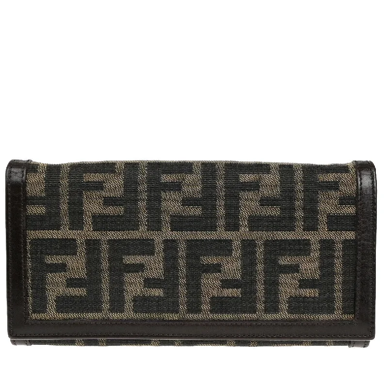 Fendi Zucca  Canvas Wallet  (Pre-Owned)