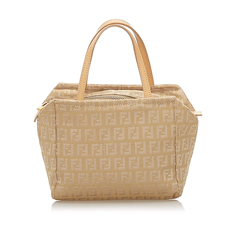 Fendi Zucchino Canvas Handbag (SHG-19093)