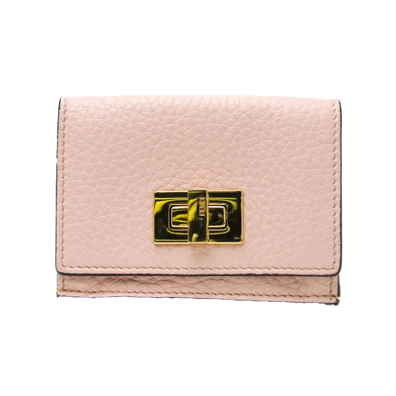 Fendi Peekaboo  Leather Wallet  (Pre-Owned)