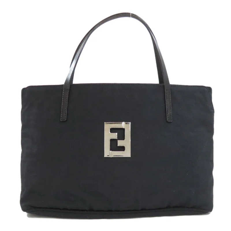 Fendi Zucca pattern handbag canvas for women