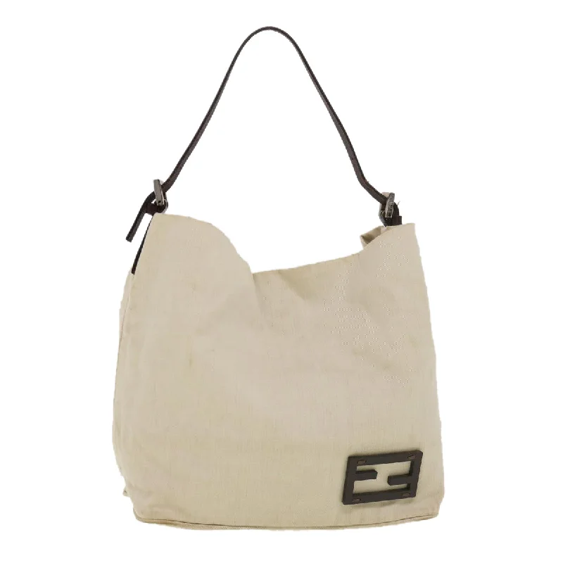 FENDI Shoulder Bag Canvas Beige 2262-26637-008  yb066