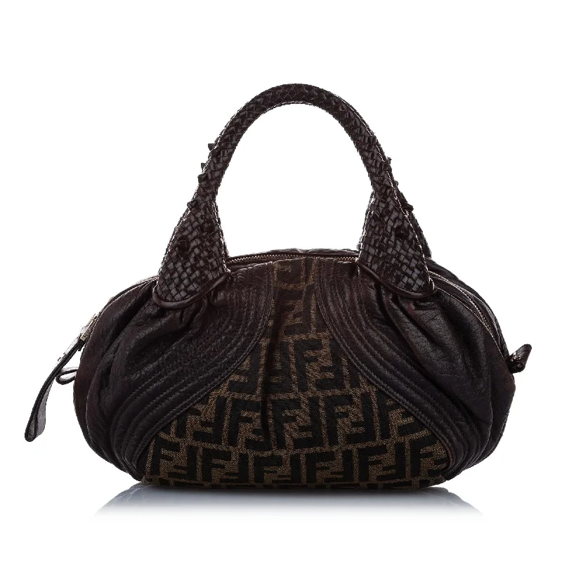 Fendi Zucca Spy Canvas Handbag (SHG-15828)