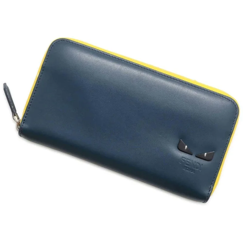 Fendi Long Wallet Monster Round 7M0210 FENDI Men's