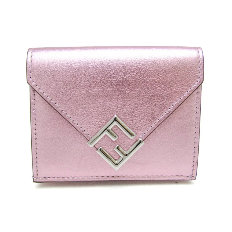 Fendi Ff  Leather Wallet  (Pre-Owned)