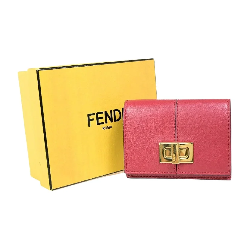 Fendi Peekaboo  Leather Wallet  (Pre-Owned)