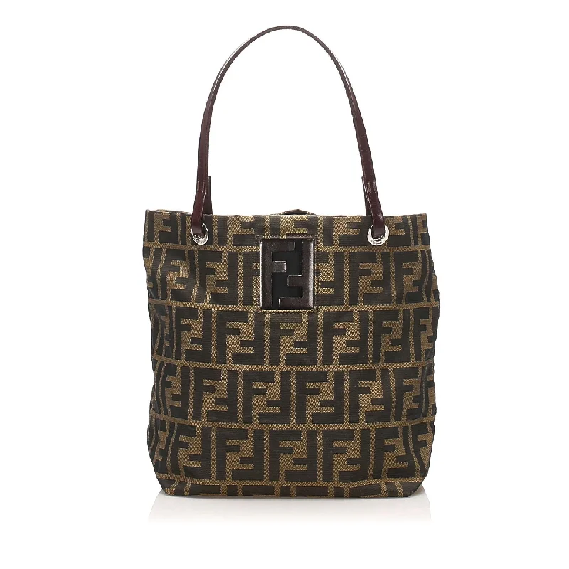 Fendi Zucca Canvas Handbag (SHG-14892)