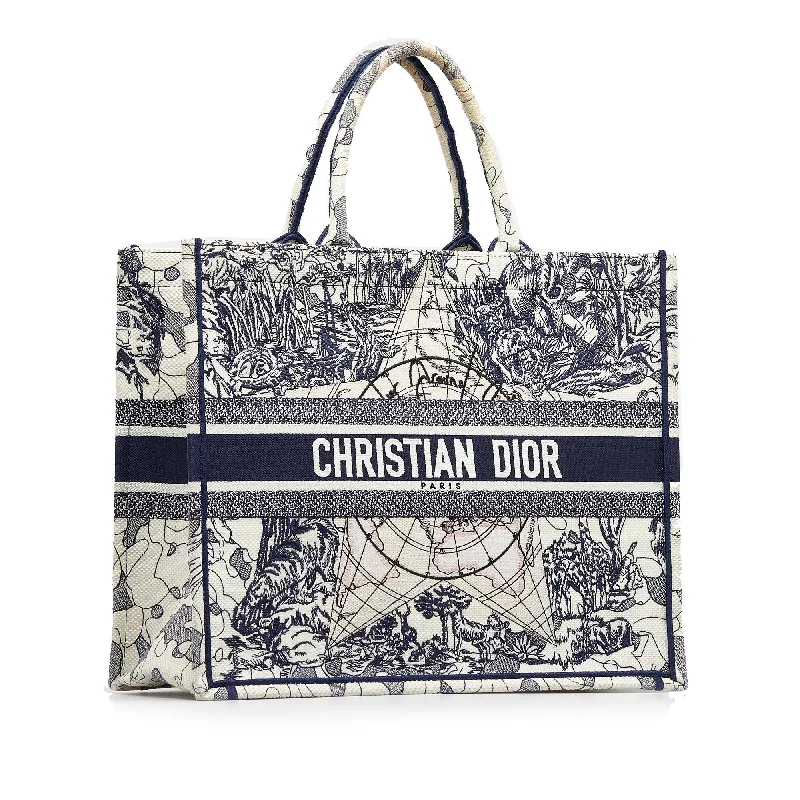 Dior Large Around The World Book Tote (kKGIUE)