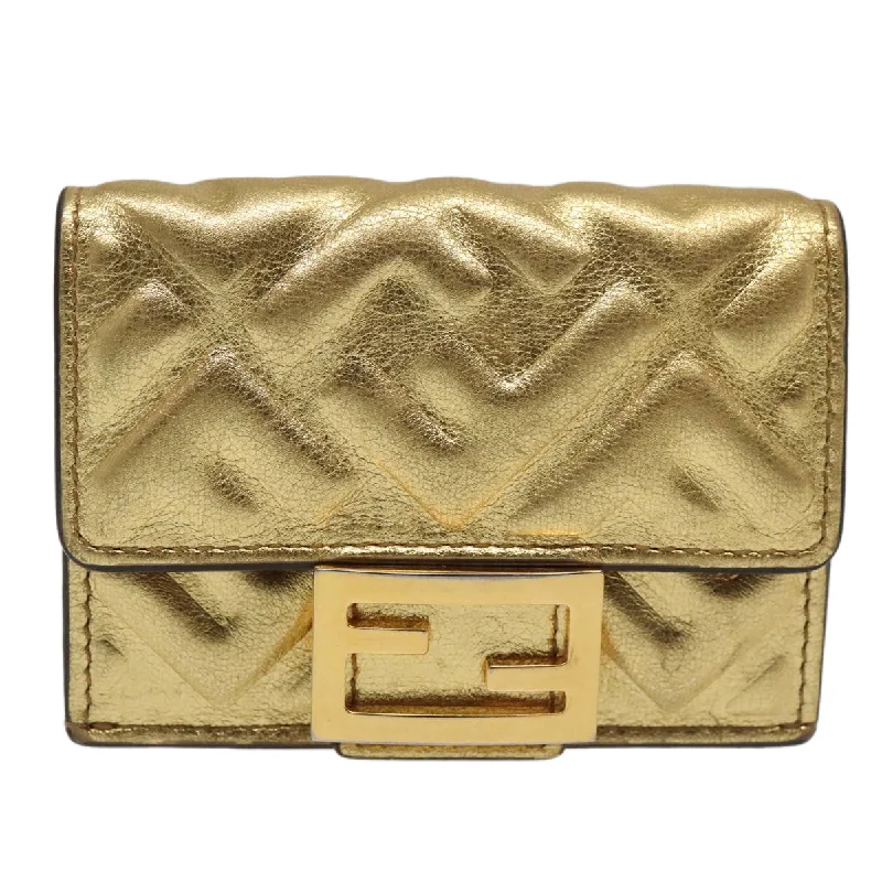 Fendi Zucca  Canvas Wallet  (Pre-Owned)