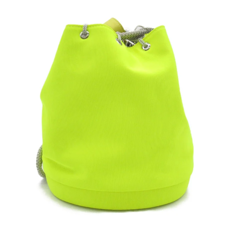 Dior Shoulder Bag Yellow Nylon