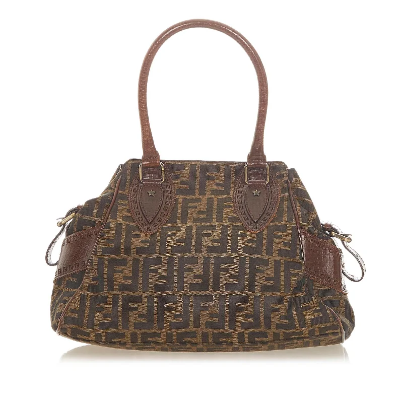 Fendi Zucca Etniko Canvas Handbag (SHG-19737)