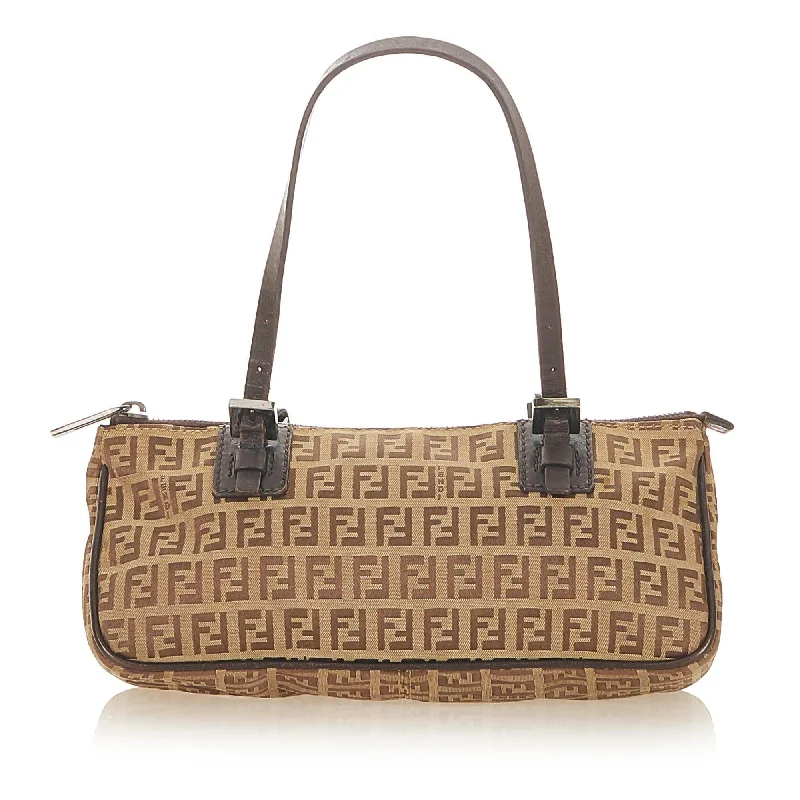 Fendi Zucchino Canvas Handbag (SHG-19315)