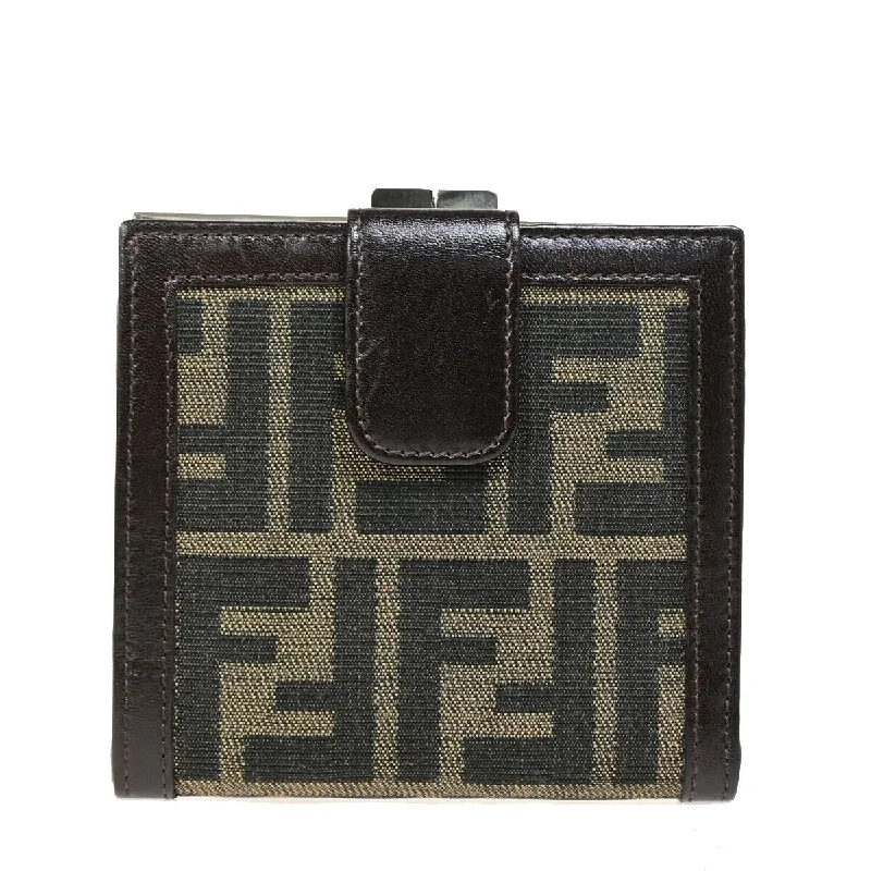 Fendi Zucca  Canvas Wallet  (Pre-Owned)