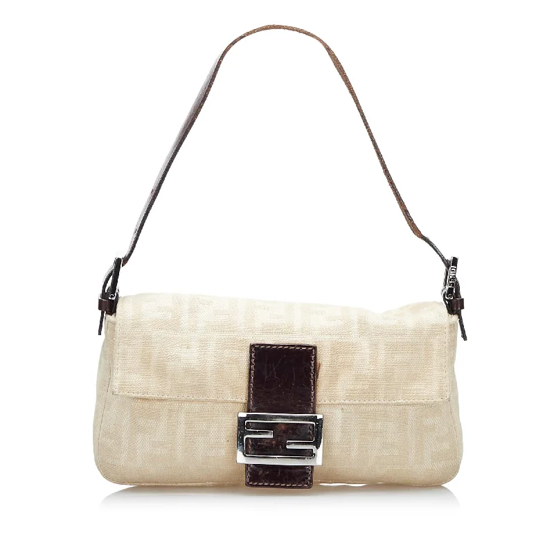 Fendi Zucca Canvas Mamma Baguette (SHG-36827)