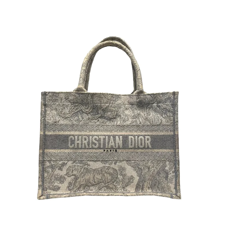 Christian Dior/Bag/GRY/Dior 2022 Medium Toile de Jouy