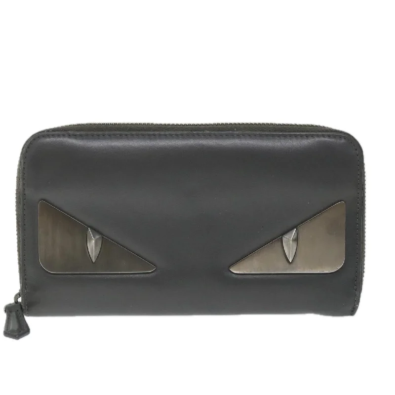 Fendi Monster  Leather Wallet  (Pre-Owned)