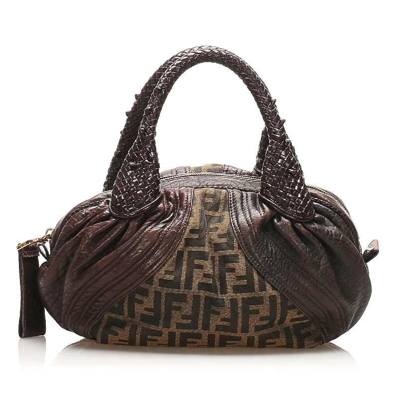 Fendi Zucca Spy Canvas Handbag (SHG-14896)