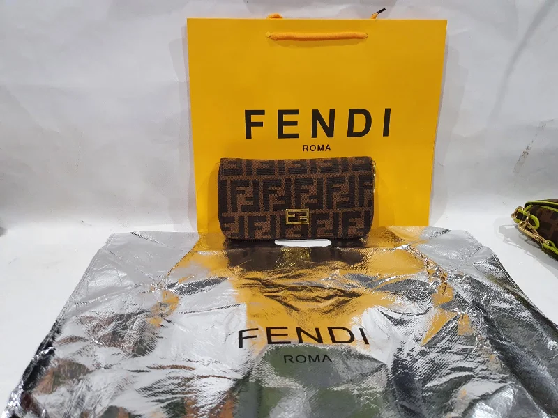 Fendi Canvas Wallet