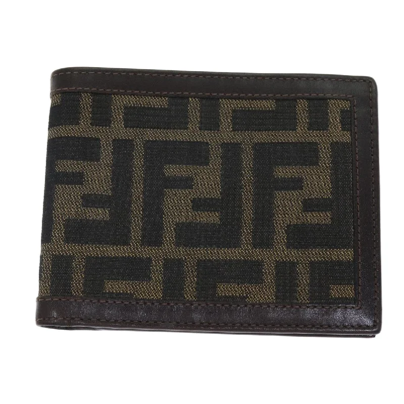 Fendi Zucca  Canvas Wallet  (Pre-Owned)