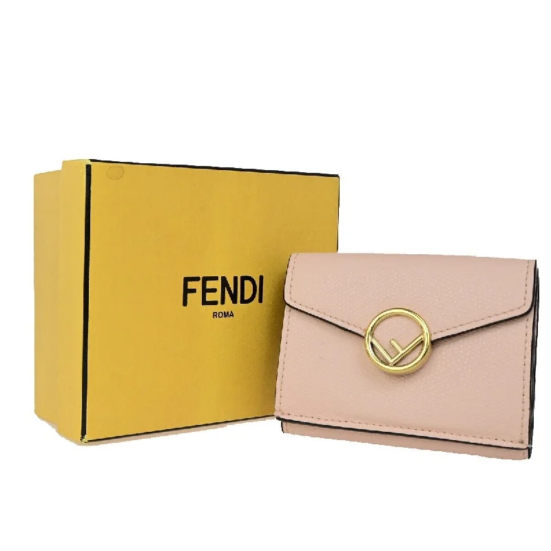 Fendi Zucca  Leather Wallet  (Pre-Owned)