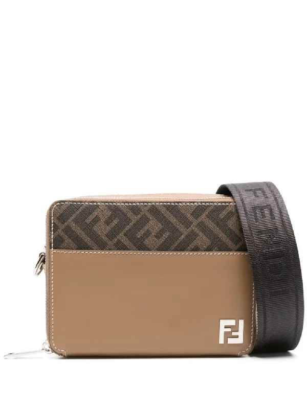 Fendi Men Ff Camera Case Organizer Shoulder Bag