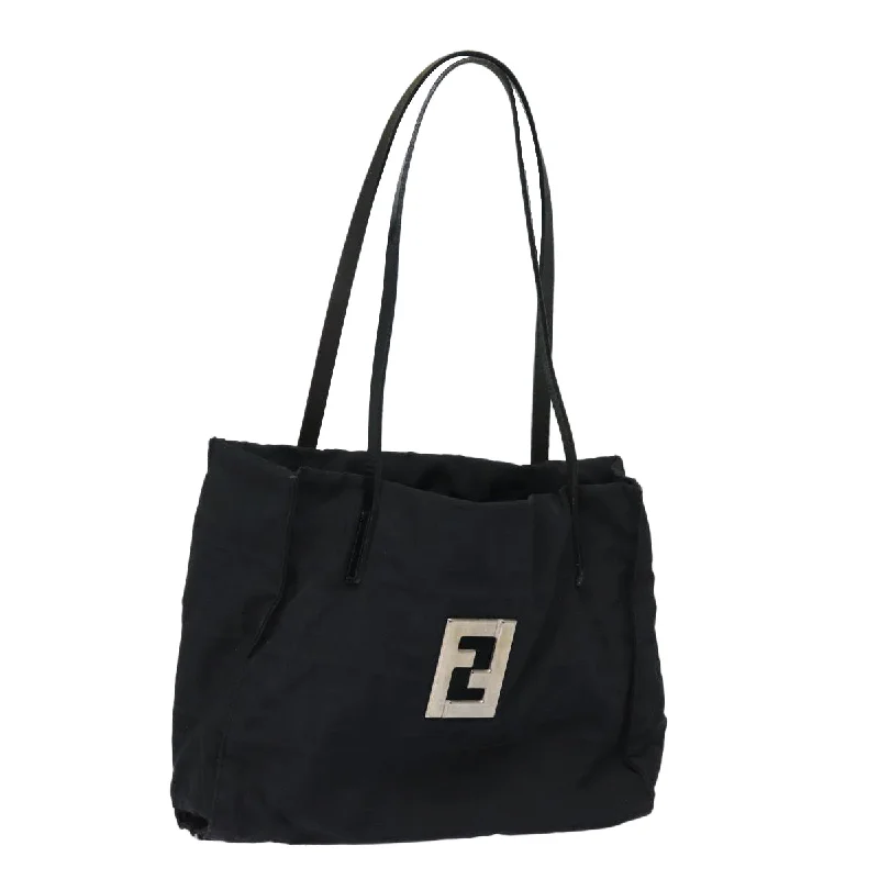 FENDI Zucca Canvas Tote Bag Black  79458