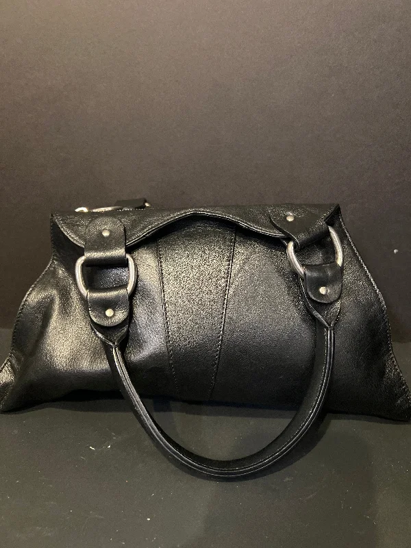 Fendi Triangle Leather Handbag (Size Small)