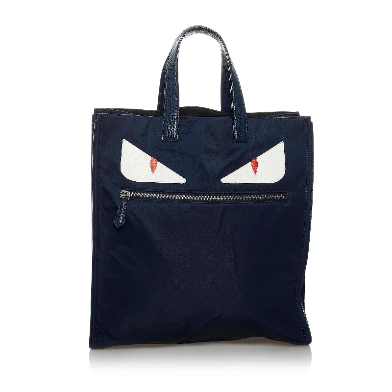 Fendi Monster Nylon Tote Bag