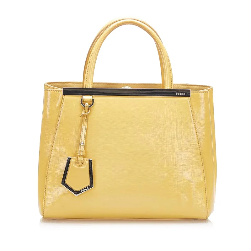 Fendi Petit 2Jours Leather Handbag (SHG-16688)