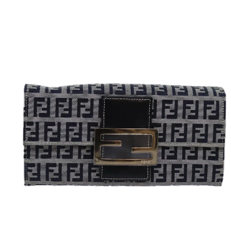 Fendi Baguette  Canvas Wallet  (Pre-Owned)