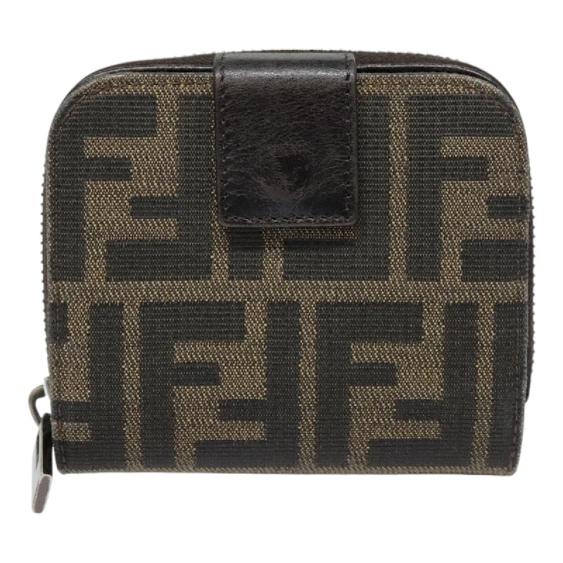 Fendi Zucchino  Canvas Wallet  (Pre-Owned)