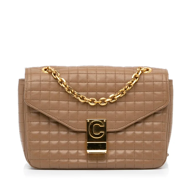 Celine C Quilted Crossbody Bag (SHG-pWIlz4)