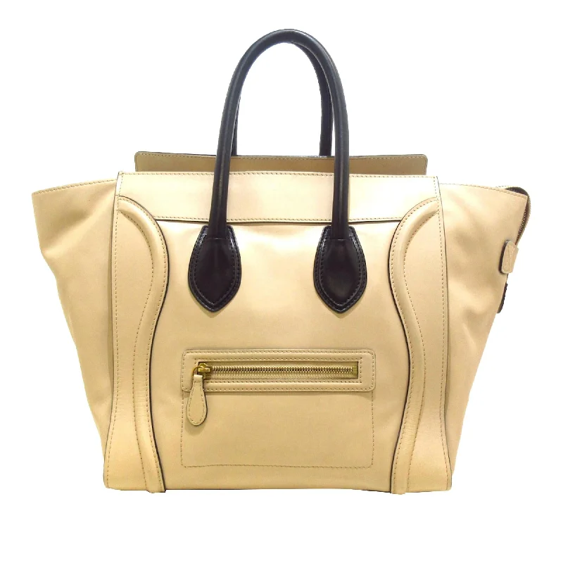 Celine Mini Bicolor Luggage Tote (SHG-M6k5Mi)