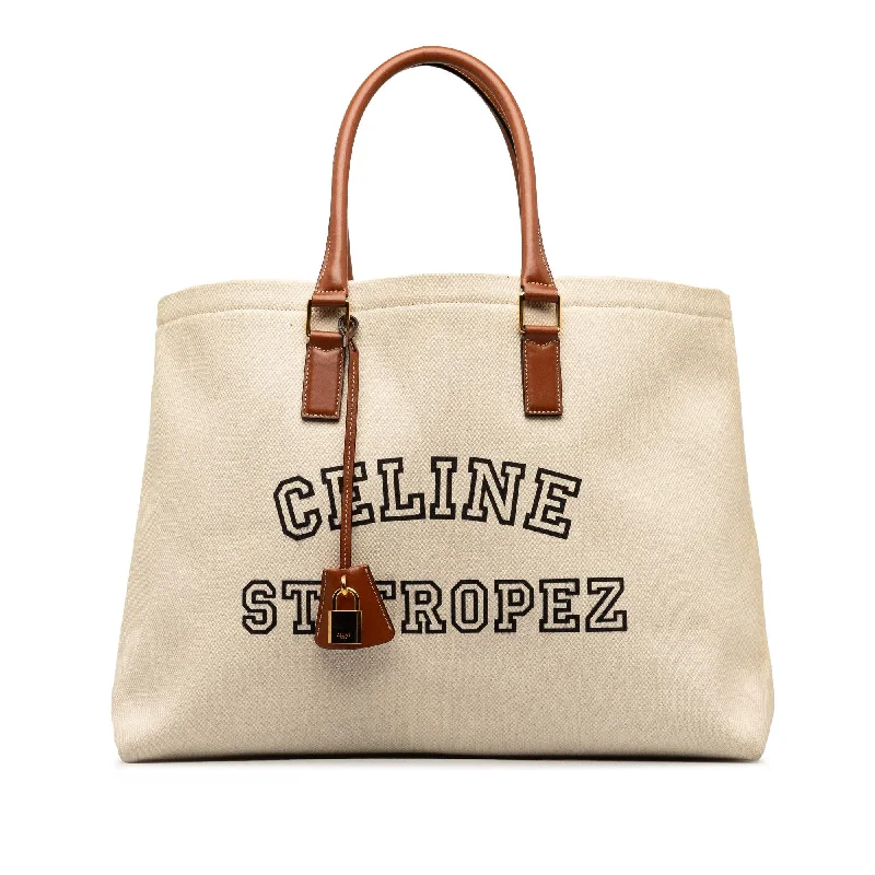 Celine St. Tropez Horizontal Cabas Tote (SHG-bJ9eTB)