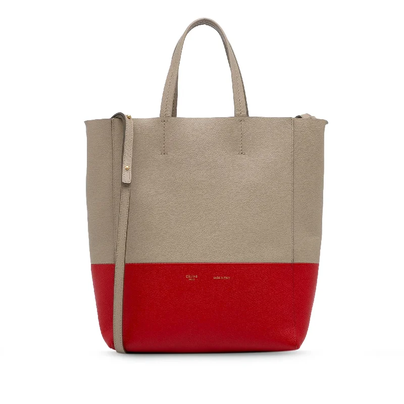 Celine Small Bicolor Vertical Cabas (SHG-EVkU72)