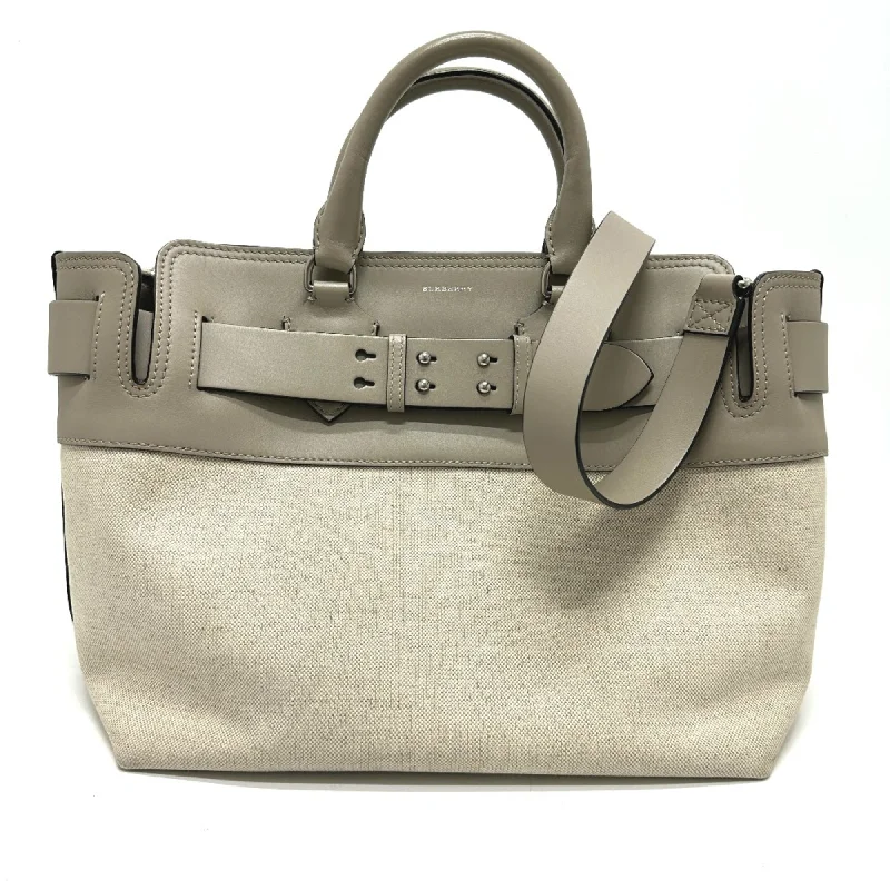 Burberry 4076673 2WAY bag Hand Bag Beige