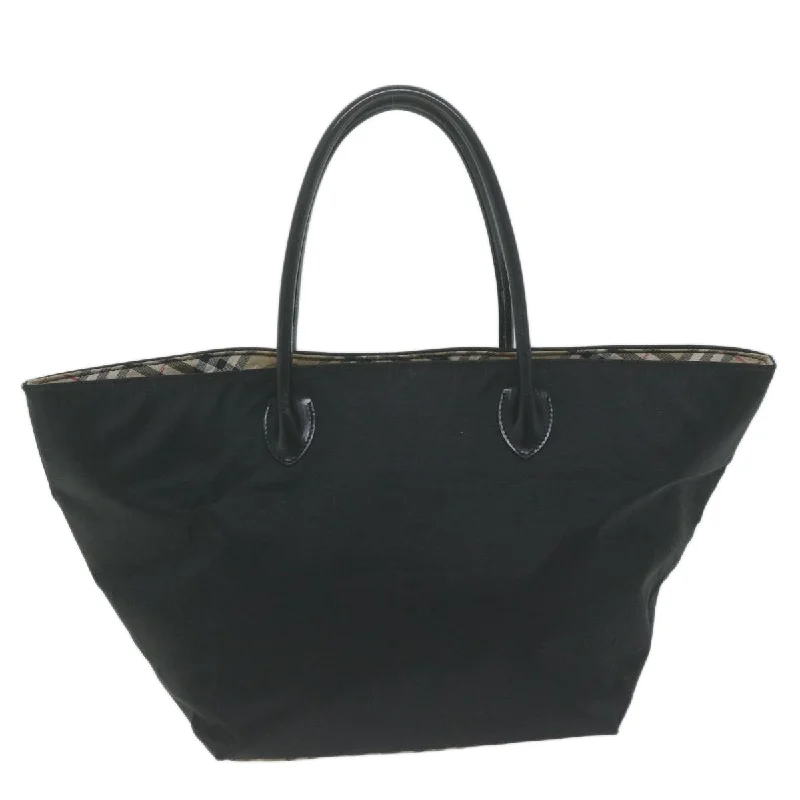 BURBERRY Tote Bag Nylon Black  bs11915