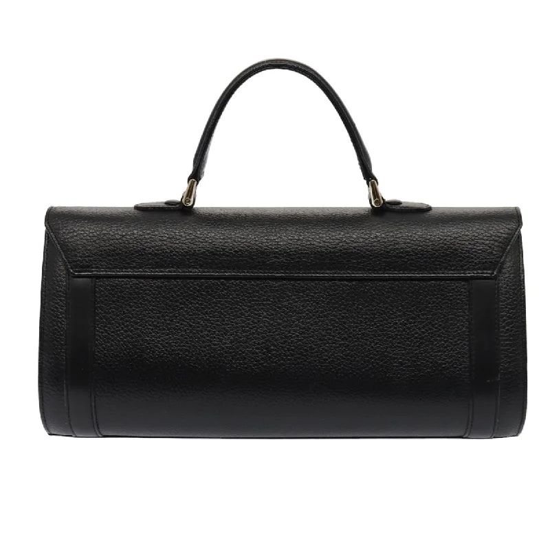 BURBERRYSs Hand Bag Leather Black  ep4818